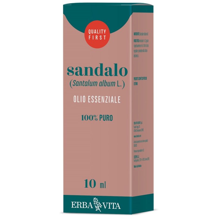 SANDALO OLIO ESS 10ML ERBAVIT SANDALO OLIO ESS 10ML ERBAVIT