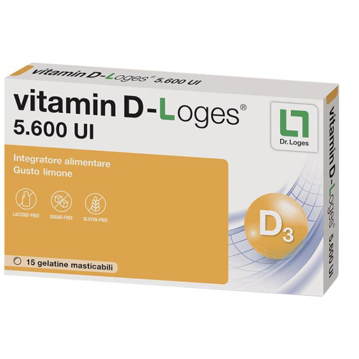 Vitamin D-loges 15gel-tabs