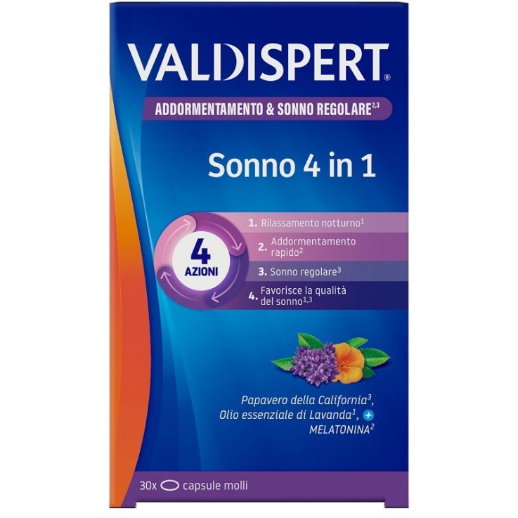 Valdispert Sonno 4in1 30cps Mo Valdispert Sonno 4in1 30cps Mo