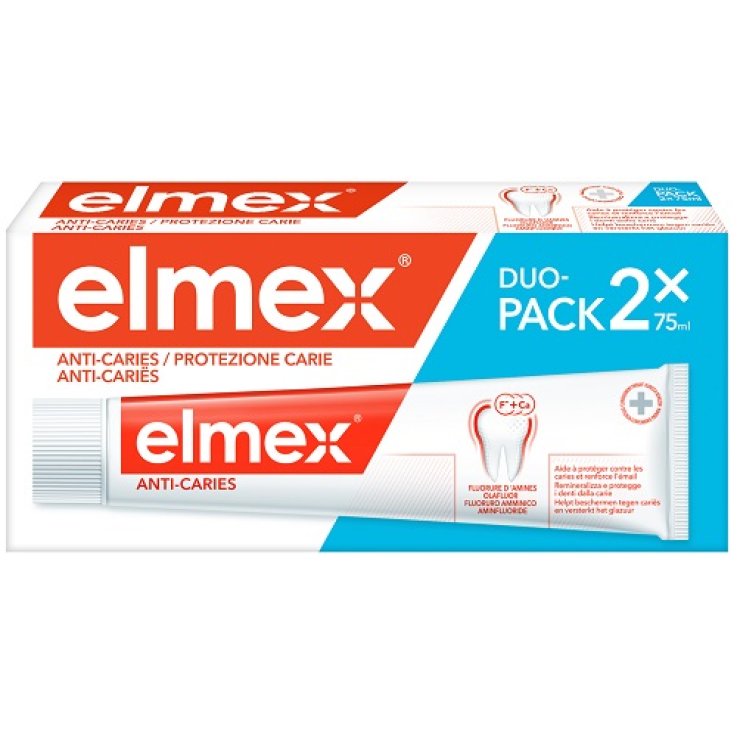 Elmex Protezione Carie 2x75ml Elmex Protezione Carie 2x75ml