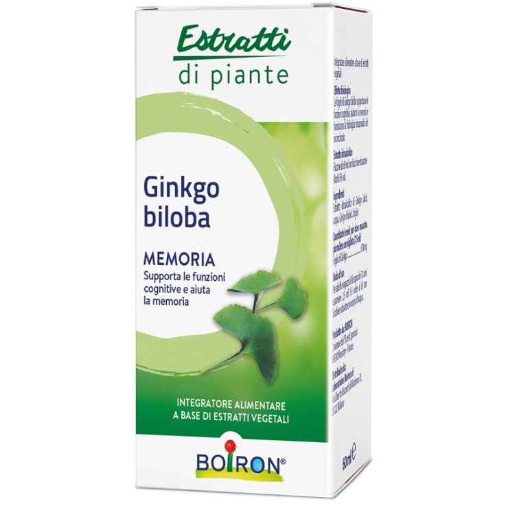 Ginkgo Biloba Boiron Ei 60ml Ginkgo Biloba Boiron Ei 60ml