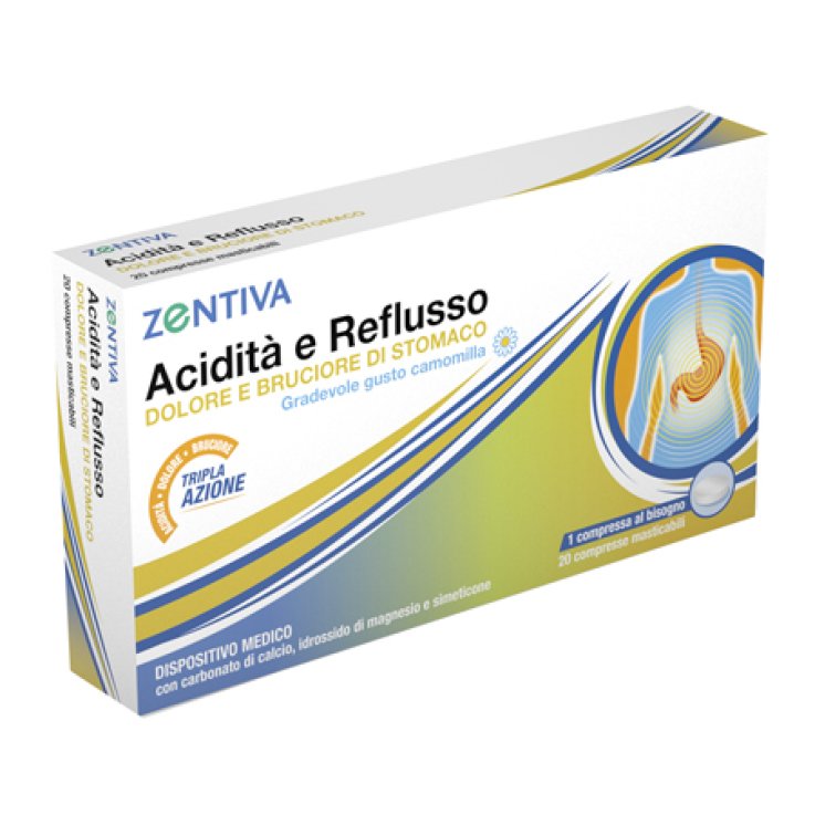 Zentiva Acidita'reflusso 20cpr Zentiva Acidita'reflusso 20cpr