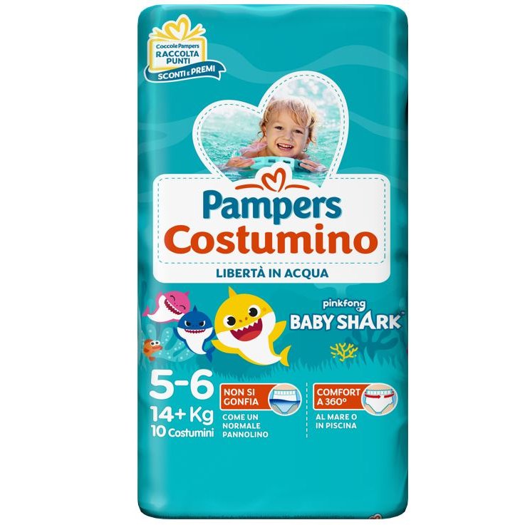 Pampers Cost Bb Shark 5-6 10pz Pampers Cost Bb Shark 5-6 10pz