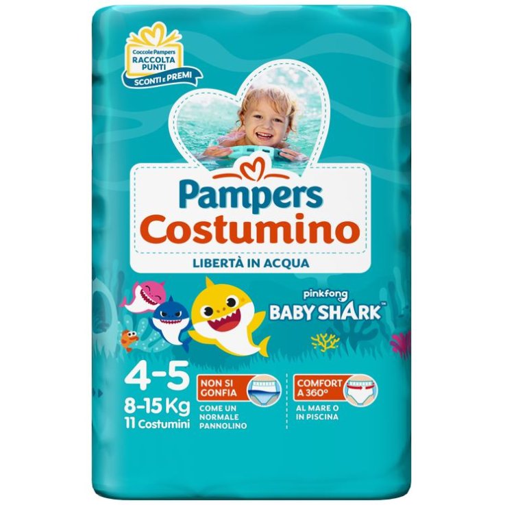Pampers Cost Bb Shark 4-5 11pz Pampers Cost Bb Shark 4-5 11pz