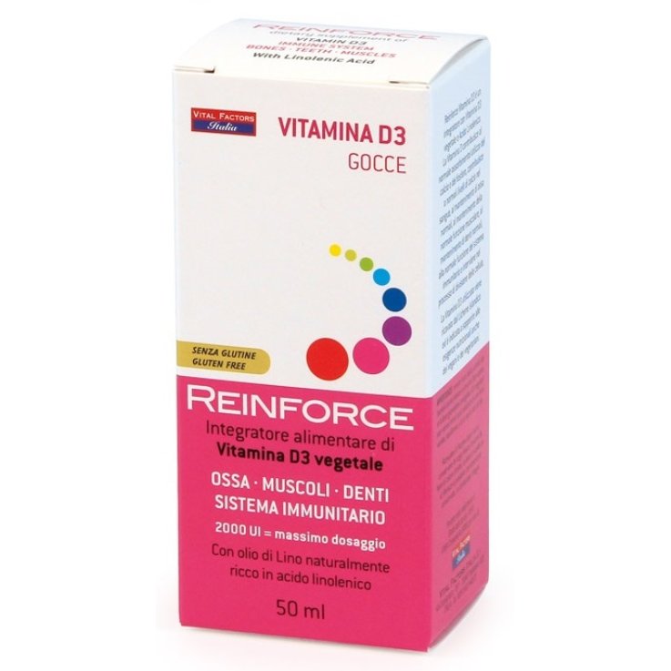 REINFORCE VITAMINA D3 GOCCE REINFORCE VITAMINA D3 GOCCE