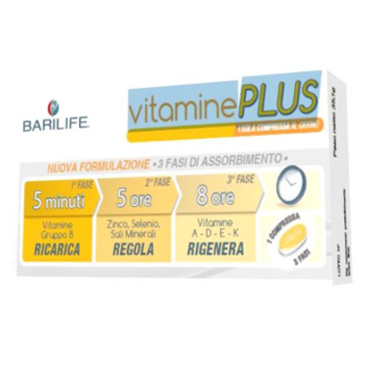 Barilife Vitamine Plus30cpr Tr Barilife Vitamine Plus30cpr Tr