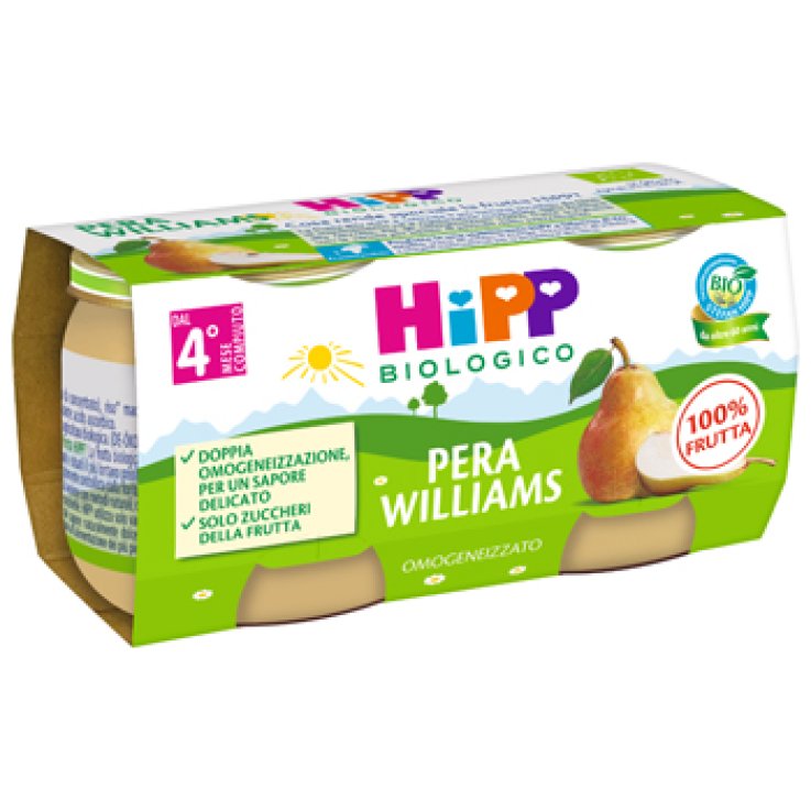 Hipp Bio Omog Pera Will 2x80g Hipp Bio Omog Pera Will 2x80g