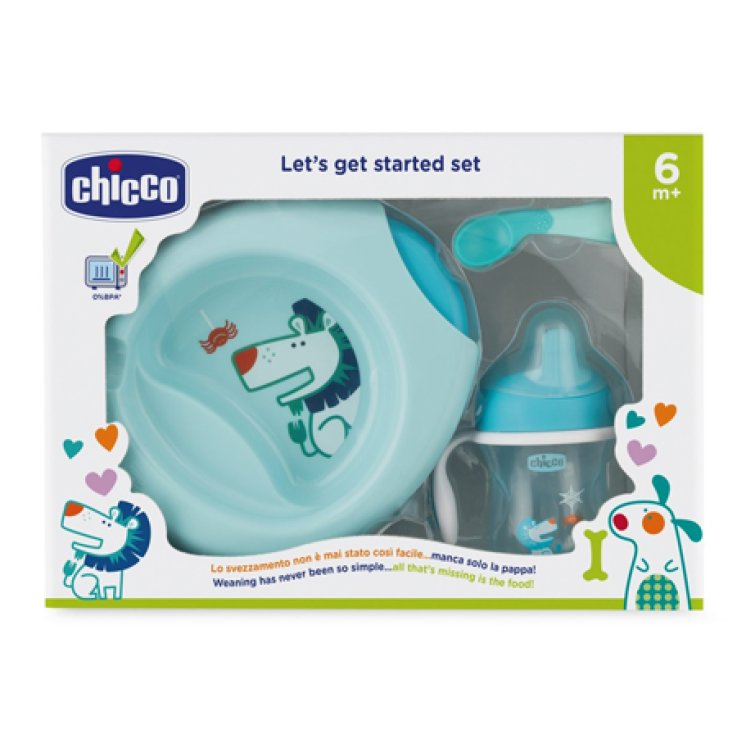 Ch Set Pappa 6m+ Azzurro Ch Set Pappa 6m+ Azzurro