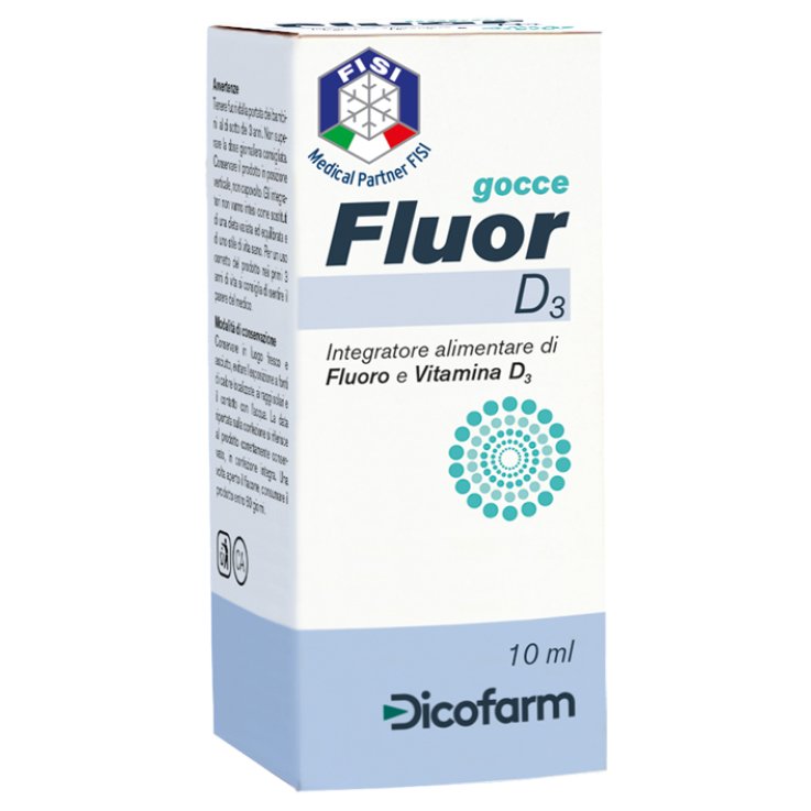 Fluor D3 Gocce 10ml Fluor D3 Gocce 10ml