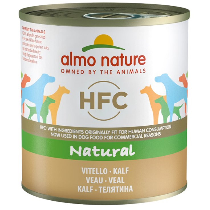 ALMO DOG NATURE 290 GR VITELLO ALMO DOG NATURE 290 GR VITELLO