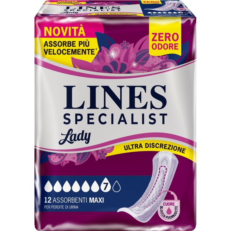 Lines Spec Lady Maxi 12pz Lines Spec Lady Maxi 12pz