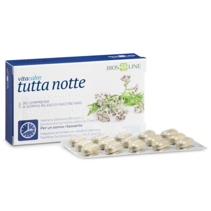 Vitacalm Tutta Notte F/r 30cpr Vitacalm Tutta Notte F/r 30cpr