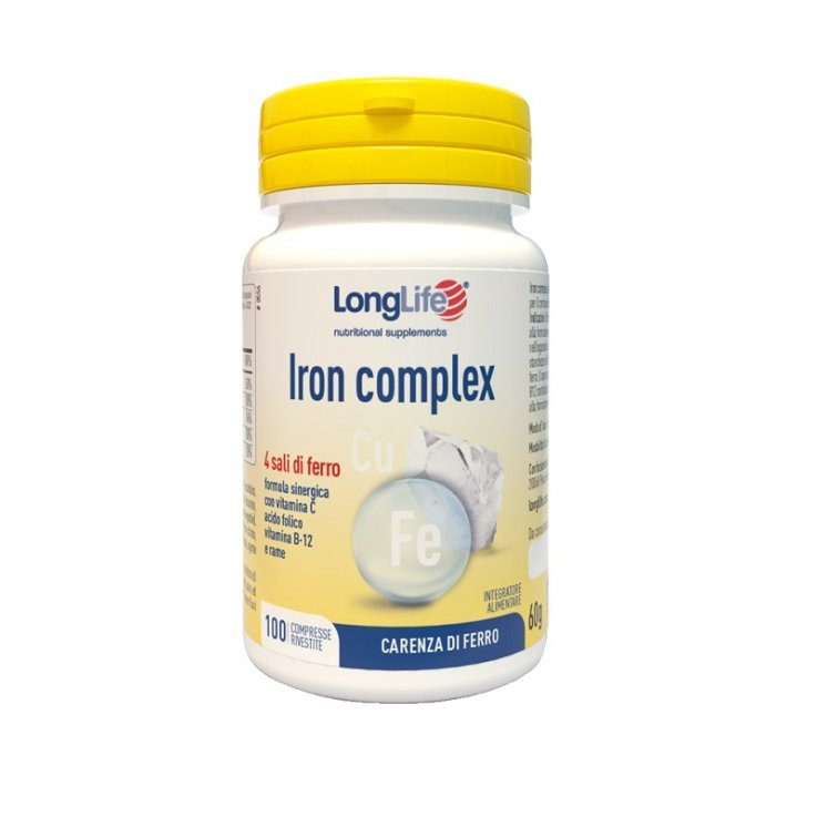 Longlife Iron Complex 100cpr Longlife Iron Complex 100cpr