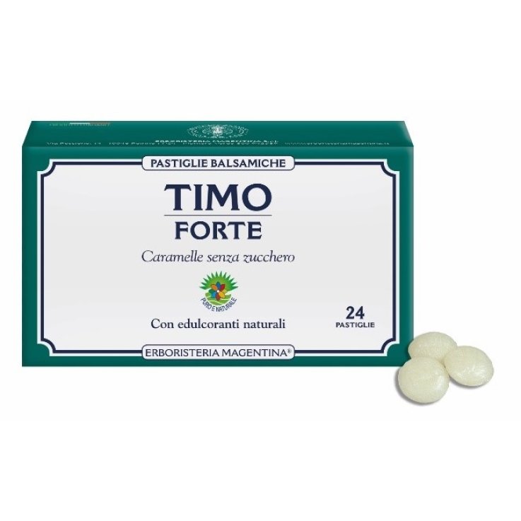 Timo Forte Pastiglie Bals 24pz Timo Forte Pastiglie Bals 24pz