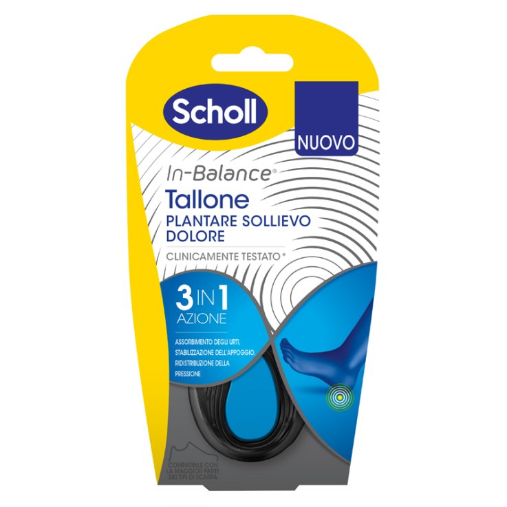 Scholl Plantare Tallone L 2pz Scholl Plantare Tallone L 2pz