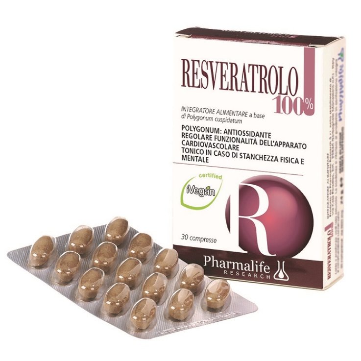 Resveratrolo 100% 30cpr Resveratrolo 100% 30cpr