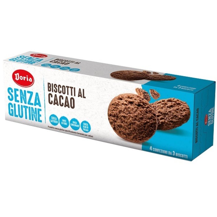 Doria Biscotti Cacao 4pz Doria Biscotti Cacao 4pz