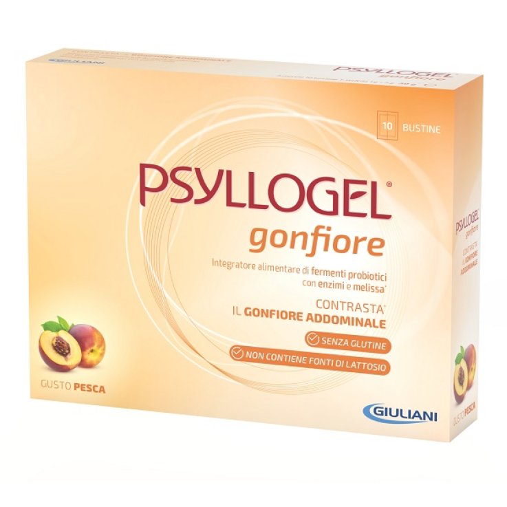 Psyllogel Gonfiore Pesca10bust Psyllogel Gonfiore Pesca10bust