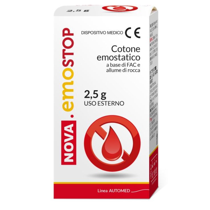 COTONE EMOSTATICO NOVA EMOSTOP COTONE EMOSTATICO NOVA EMOSTOP