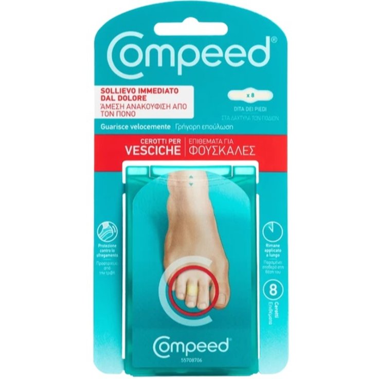 Compeed Vesciche Dita Pied 8pz Compeed Vesciche Dita Pied 8pz