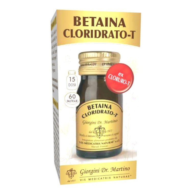 BETAINA CLORIDRATO-T 60PAST GI BETAINA CLORIDRATO-T 60PAST GI