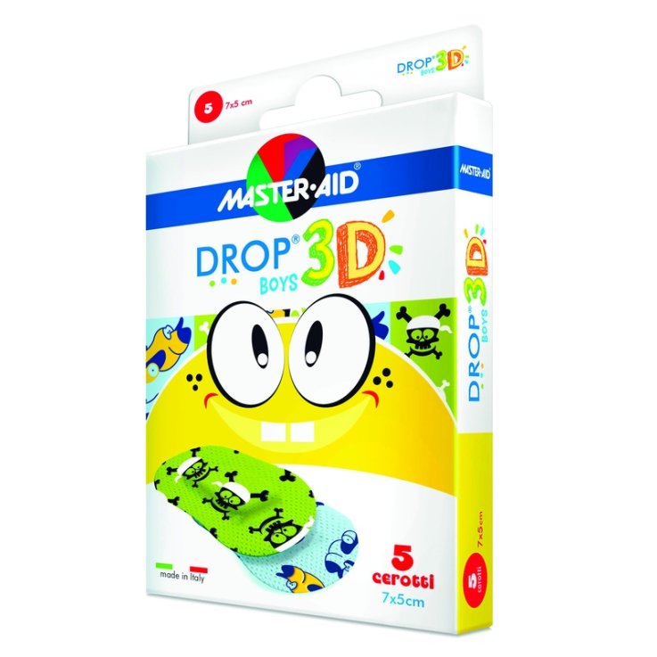 M-aid Drop3d Boys Cer 7x5 5pz M-aid Drop3d Boys Cer 7x5 5pz