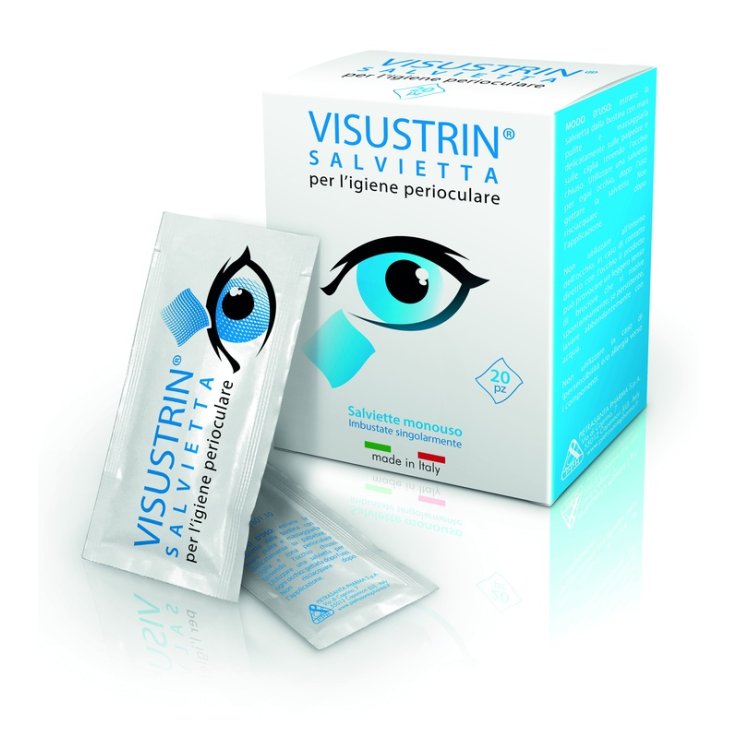 Visustrin Salvietta Ocular20pz Visustrin Salvietta Ocular20pz