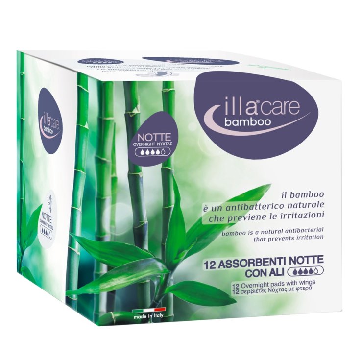 ILLA CARE BAMBOO NOTTE 12PZ ILLA CARE BAMBOO NOTTE 12PZ