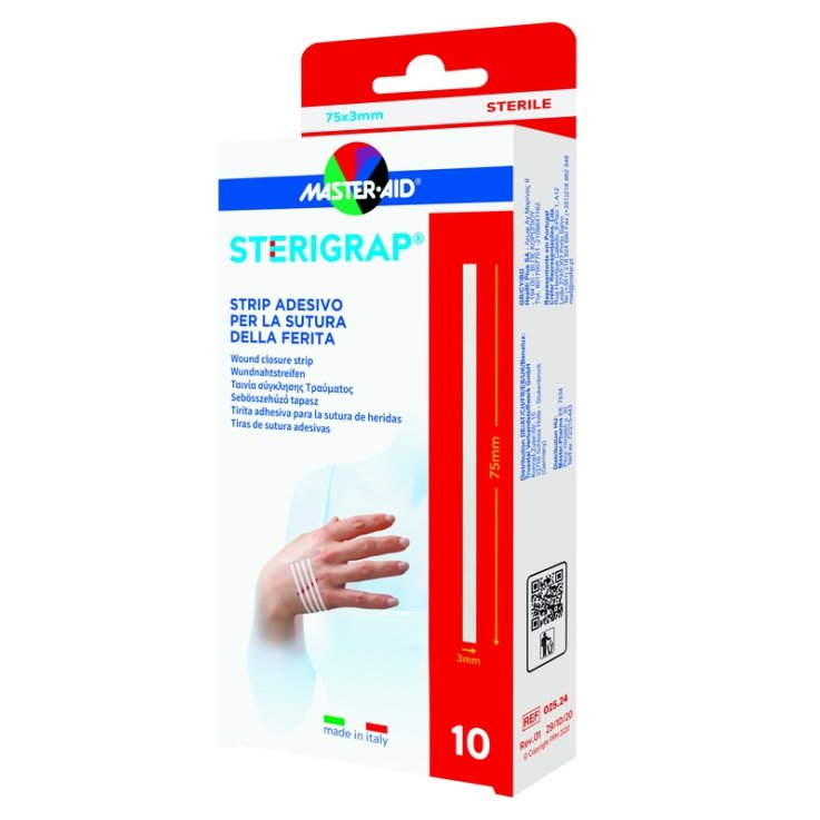 M-aid Sterigrap Strip Ad75x3mm M-aid Sterigrap Strip Ad75x3mm