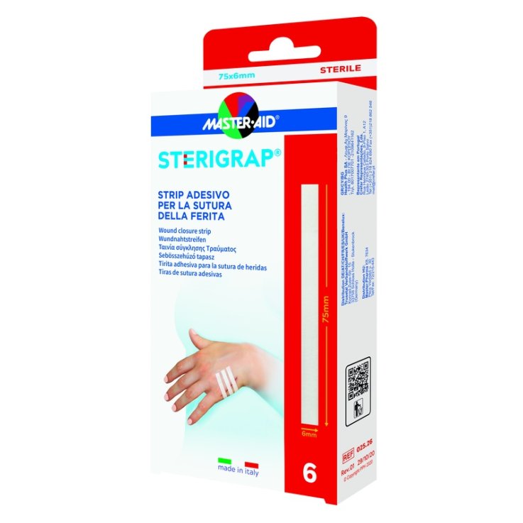 M-aid Sterigrap Strip Ad75x6mm M-aid Sterigrap Strip Ad75x6mm