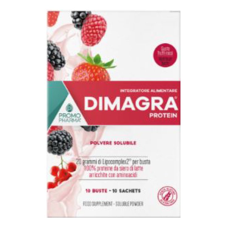Dimagra Protein Red Fru 10bust Dimagra Protein Red Fru 10bust