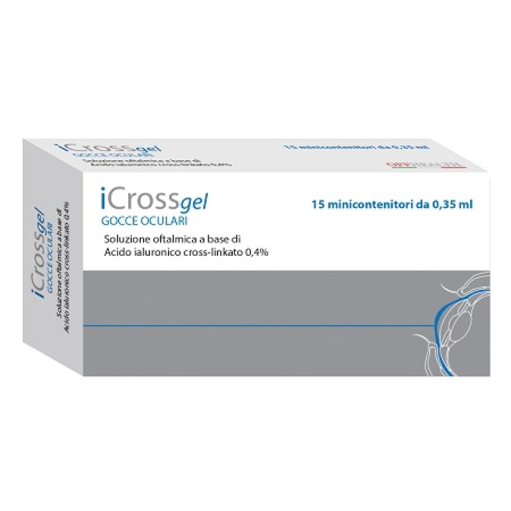 Icross Gel Gocce Ocul 15pz Icross Gel Gocce Ocul 15pz