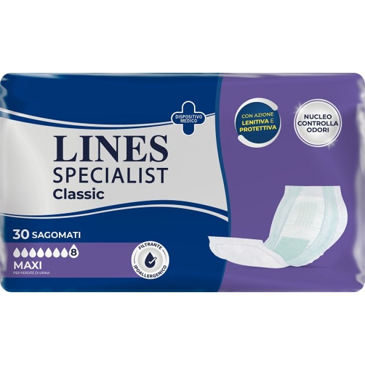 Lines Sp Cl Pann Sag Maxi 30pz Lines Sp Cl Pann Sag Maxi 30pz