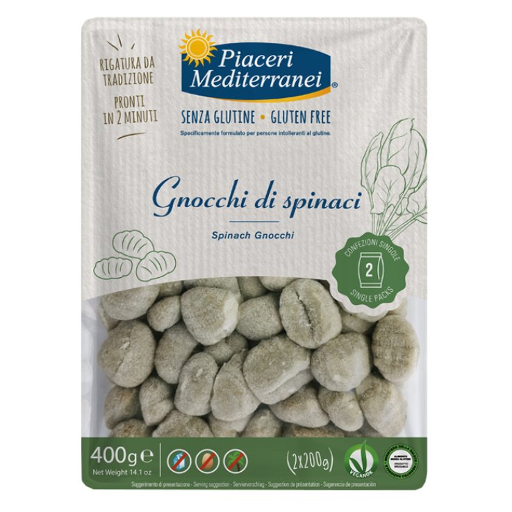 Piaceri Medit Gnoc Spinaci400g Piaceri Medit Gnoc Spinaci400g