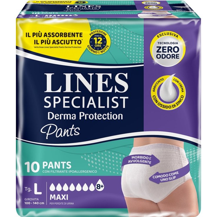 Lines Sp Derm Pants Maxi L 10p Lines Sp Derm Pants Maxi L 10p