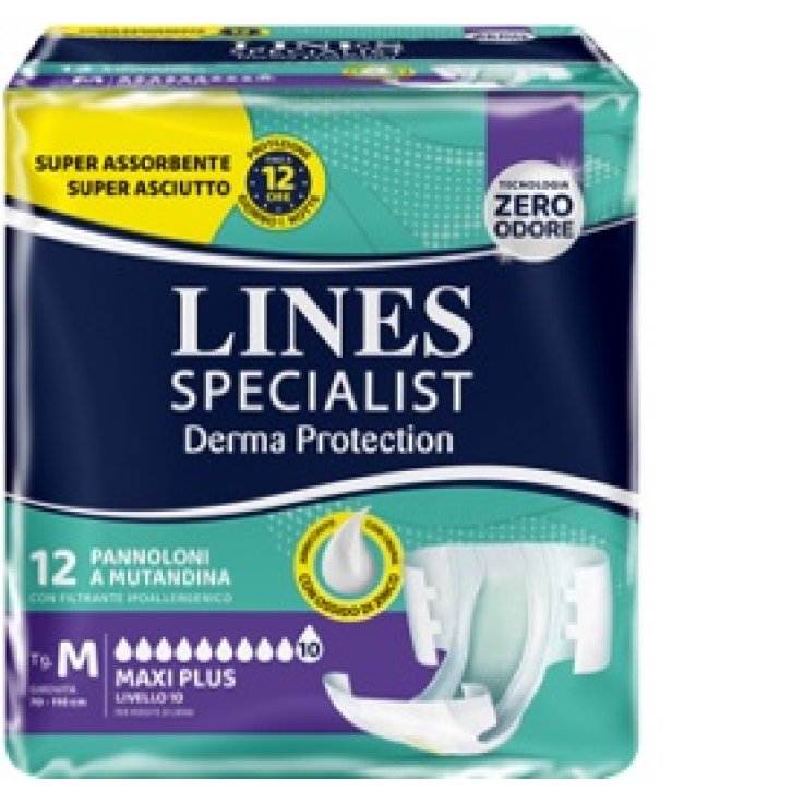 Lines Sp Derm Pan Maxi Xl 20pz Lines Sp Derm Pan Maxi Xl 20pz