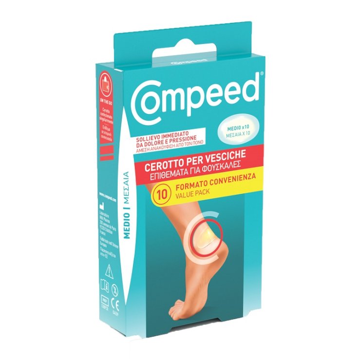 Compeed Cer Vesciche Medio10pz Compeed Cer Vesciche Medio10pz