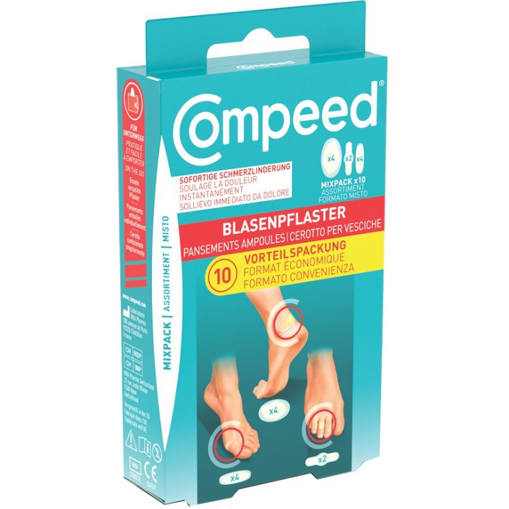 Compeed Cer Vesc Misto 10pz Compeed Cer Vesc Misto 10pz