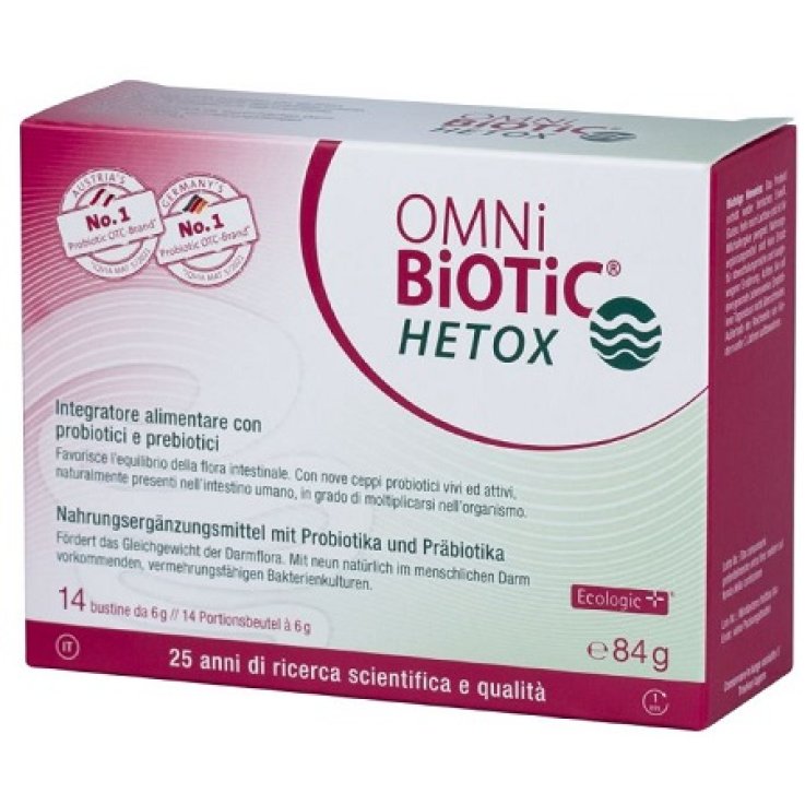 Omni Biotic Hetox 14bust Omni Biotic Hetox 14bust
