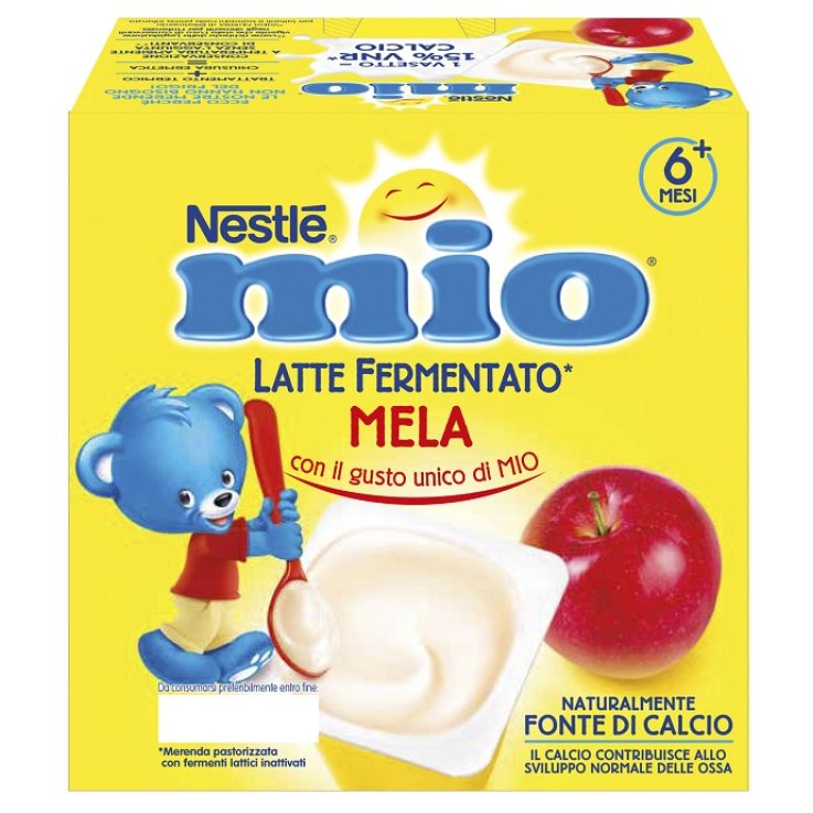Mio Merenda Latte Ferm Mela 4p