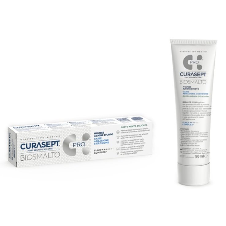 Curasept Biosmalto Mousse Ment Curasept Biosmalto Mousse Ment