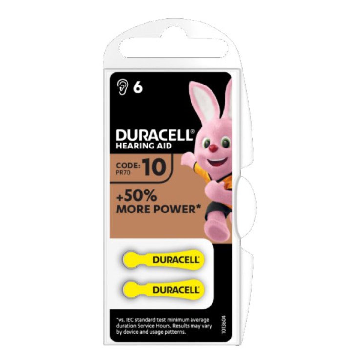 Duracell Easy Tab 10 Giallo Duracell Easy Tab 10 Giallo