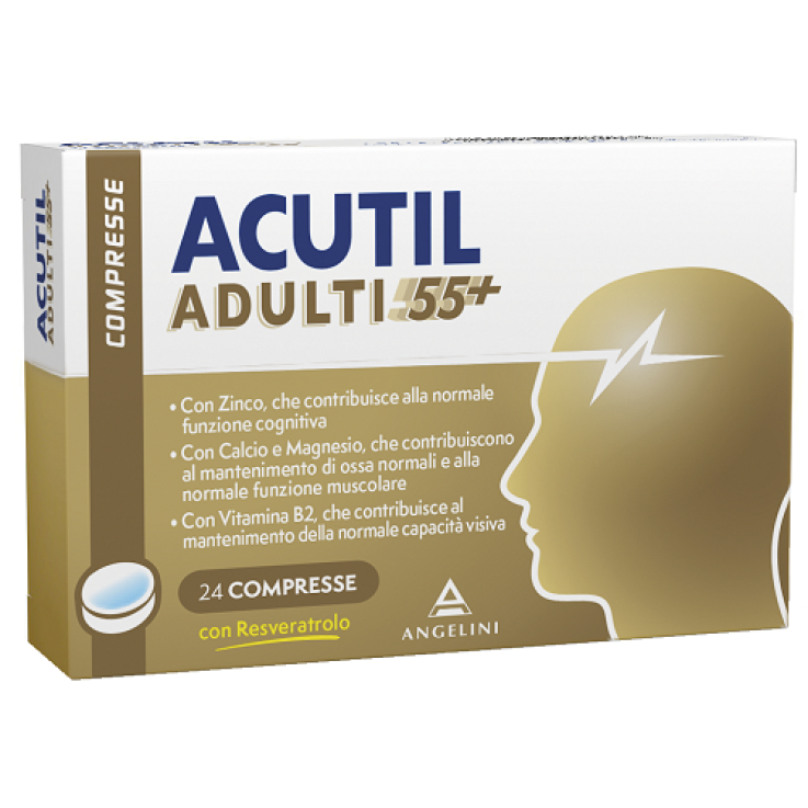 Acutil Adulti 55+ 24cpr Acutil Adulti 55+ 24cpr