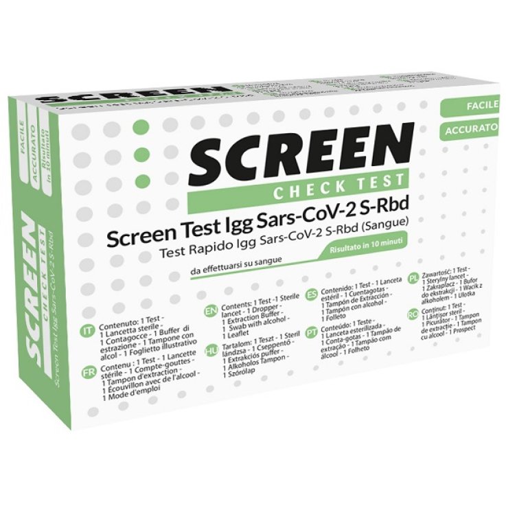 SCREEN TEST IGG SARS COV2 SRBD SCREEN TEST IGG SARS COV2 SRBD