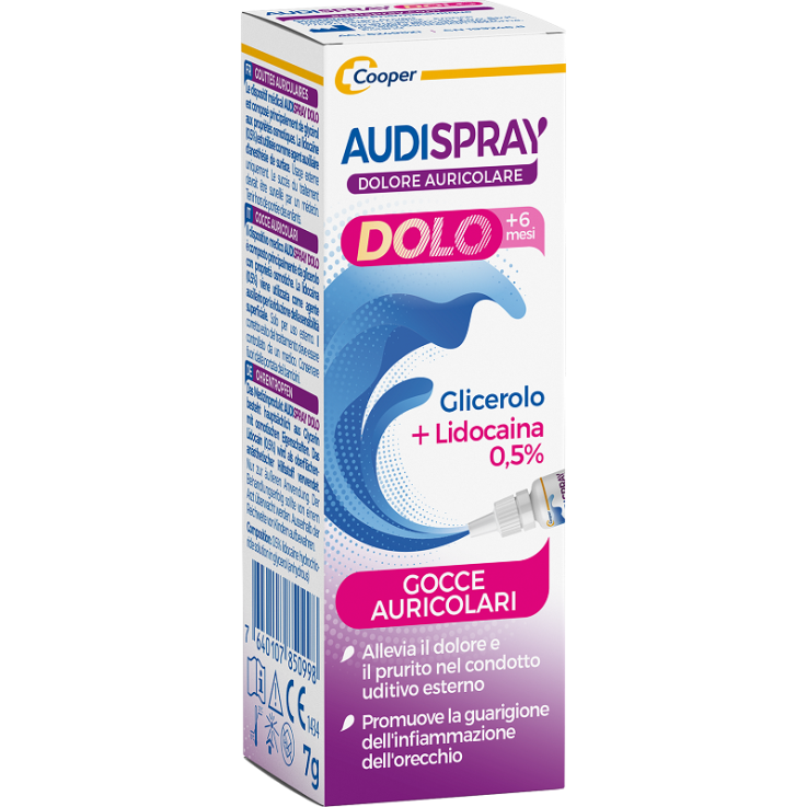 Audispray Dolo Gocce Auric 7g Audispray Dolo Gocce Auric 7g