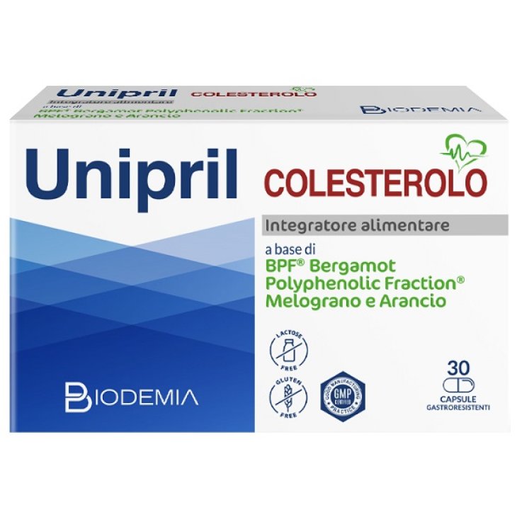 Unipril Colesterolo 30cps Gast Unipril Colesterolo 30cps Gast