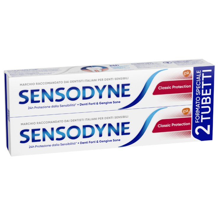 Sensodyne Classic Prot 2x75ml Sensodyne Classic Prot 2x75ml