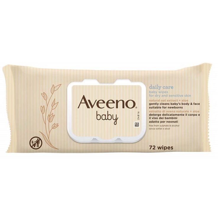 Aveeno Baby Salviettine 72pz Aveeno Baby Salviettine 72pz