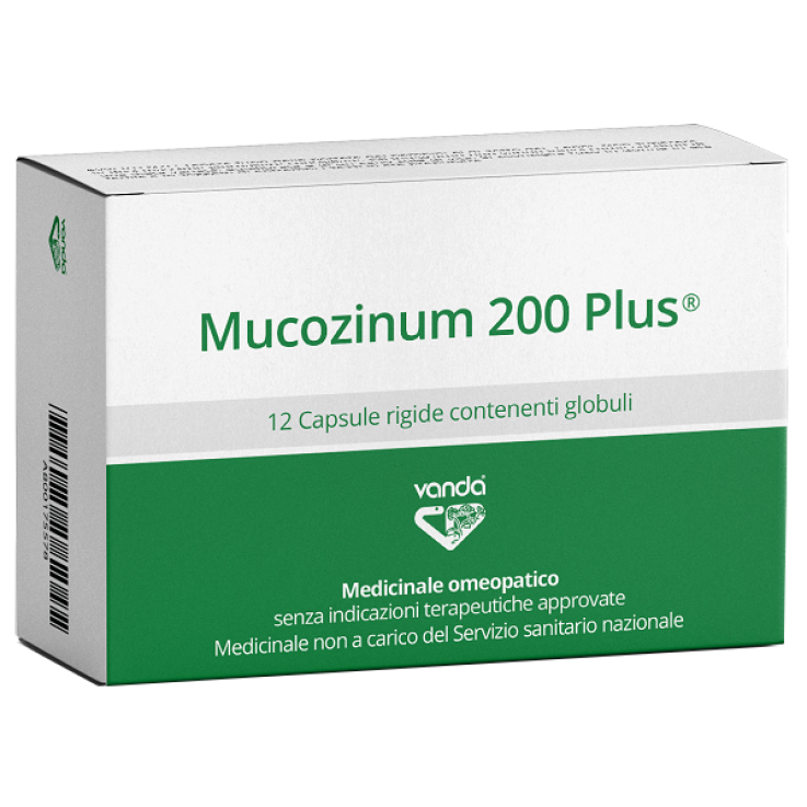 Mucozinum 200 Plus 12cps Vanda