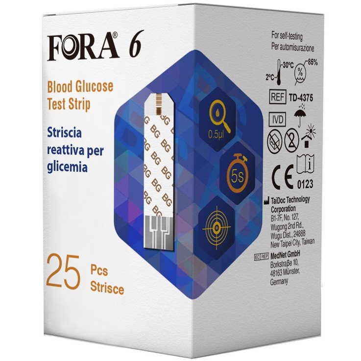 Fora6 Strisce Glicemia 25pz